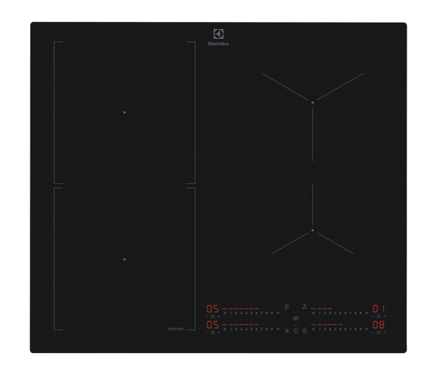 Płyta indukcyjna Electrolux EIS62453 SenseBoil Hob2Hood Bridge Czarny - 1256663 - zdjęcie